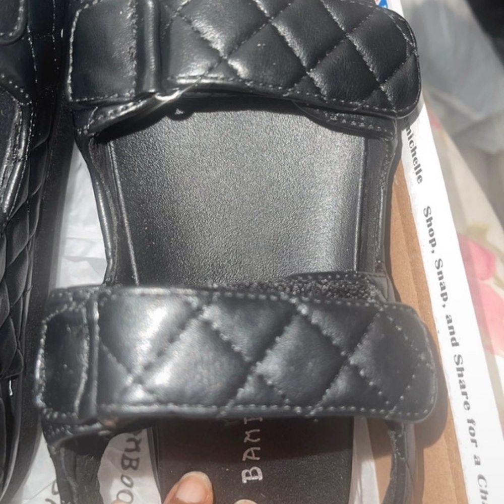 Double strapped sandals